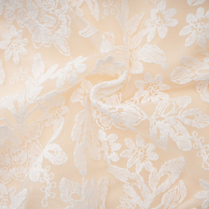Amelina White Embroidered Midi Dress with Corset-Style Bodice Spaghetti Straps and Rear Zipfastening