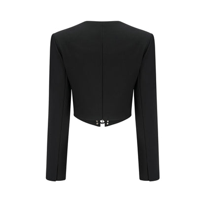 Amia laceup cropped jacket