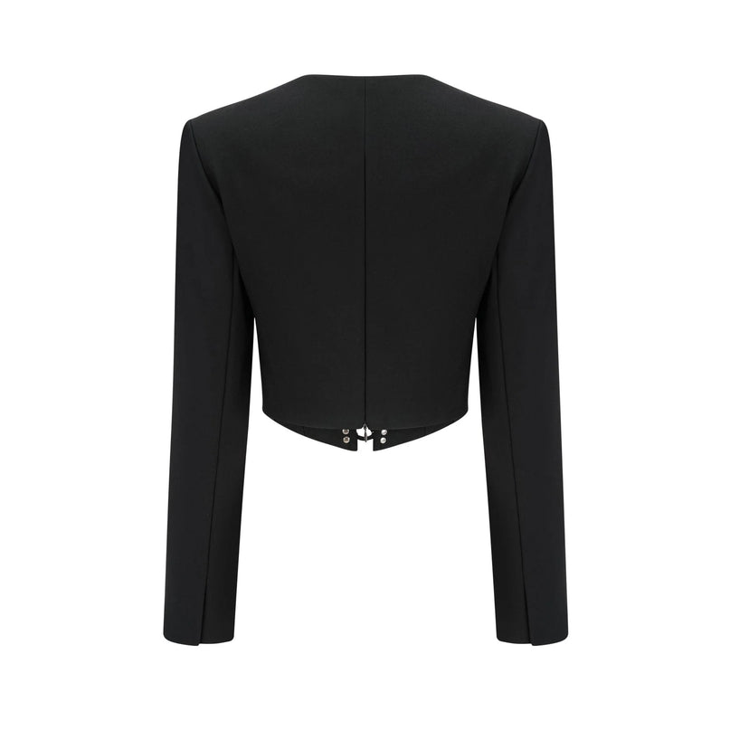 Amia laceup cropped jacket