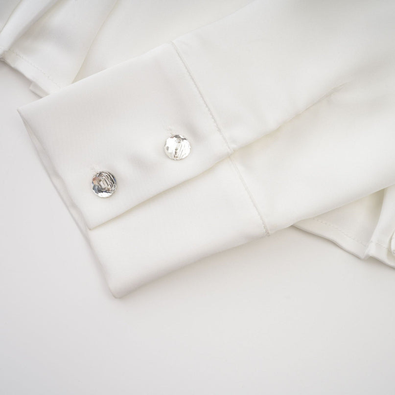 Andréa contrastcolor vest top  shirt  skirt matching set