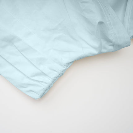 Angel Shirt Blue asymmetrical ruched wrap design spread collar long sleeves chic cropped length 100% Terylene fiber luxury comfort versatile day evening statement