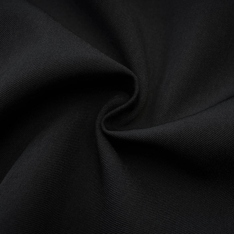 Angelica Black Mini Dress square neck open back sleeveless spaghetti straps pleated skirt 100% Polyester luxury quality elegance charm grace