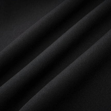 Angelica Black Mini Dress Square Neck Open Back Sleeveless Spaghetti Straps Pleated Skirt Polyester Luxury Quality