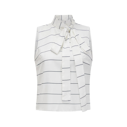Angélique striped top  skirt matching set