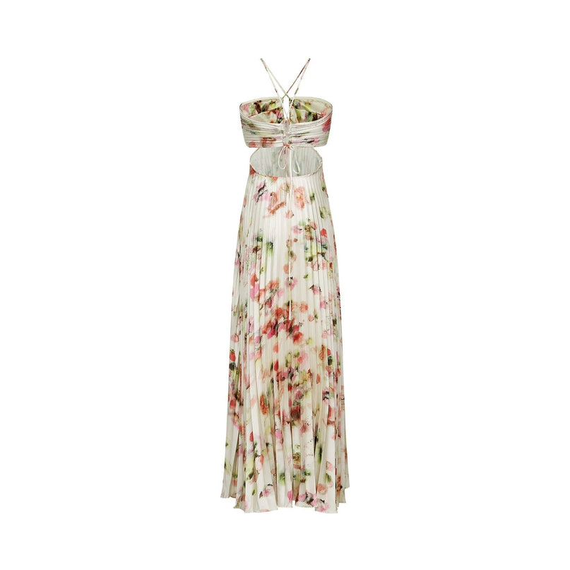 Annalee Yellow Floral Maxi Dress