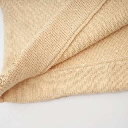 April Yellow Sequined Vest Top