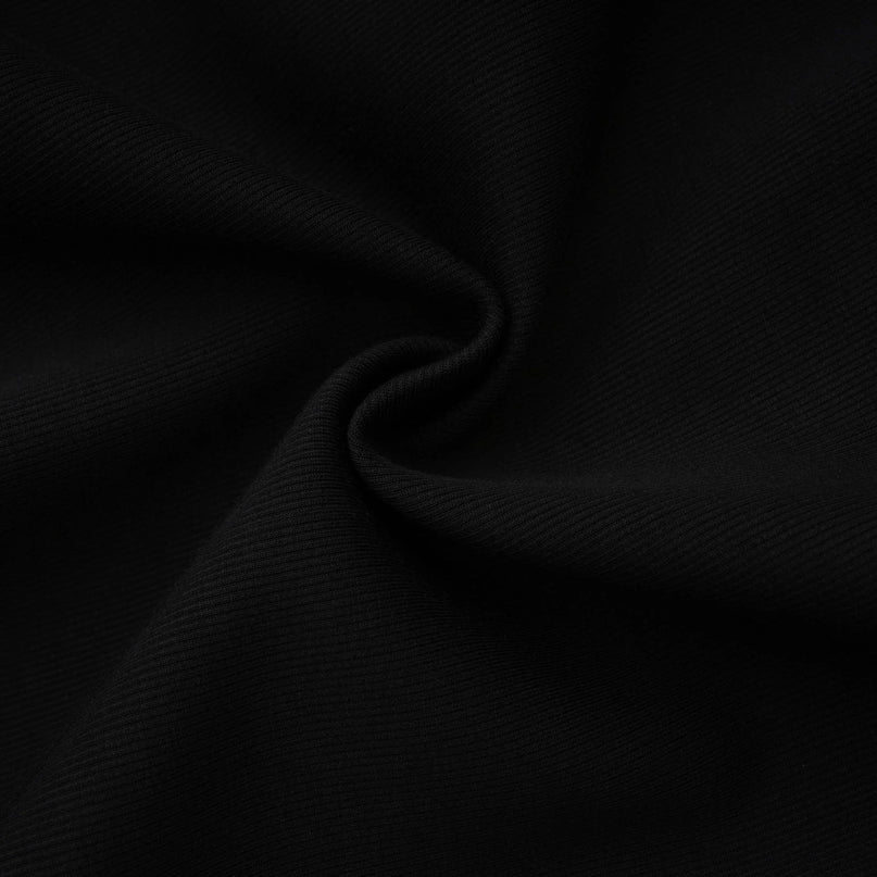 Ariella Black Long Sleeved Dress With Crystal Embellishment
