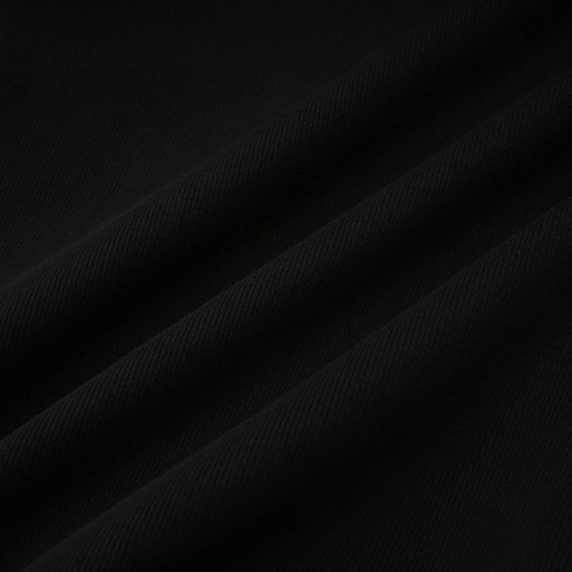 Ariella Black Long Sleeved Dress With Crystal Embellishment