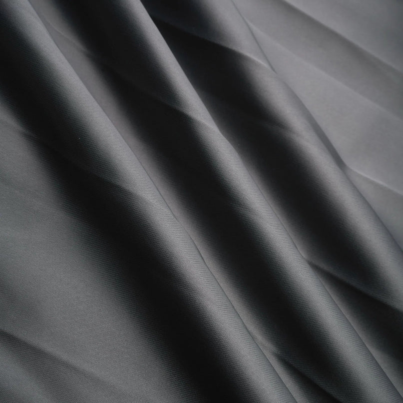 Aubrey Grey Color Blocked Pleated Skirt