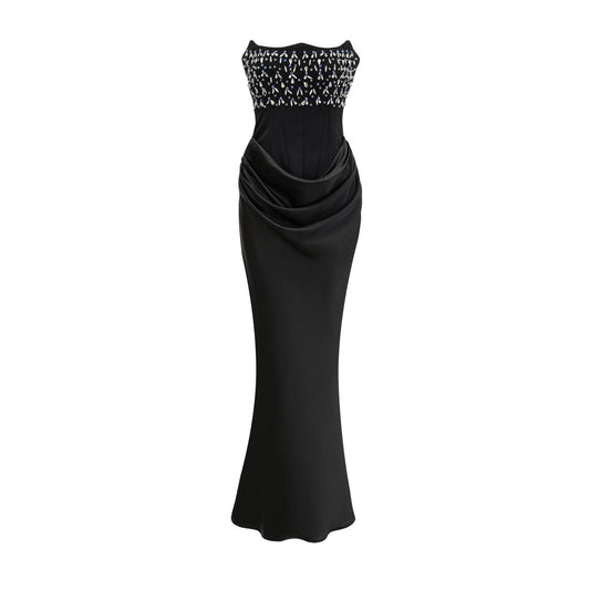Aurore crystalembellished maxi dress