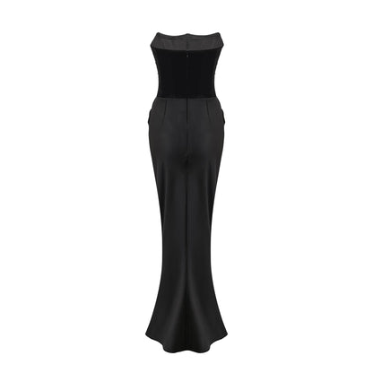 Aurore crystalembellished maxi dress