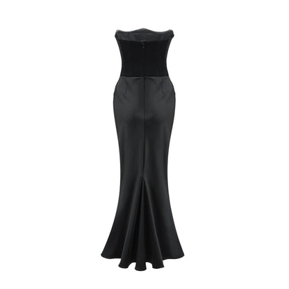 Aurore offshoulder maxi dress