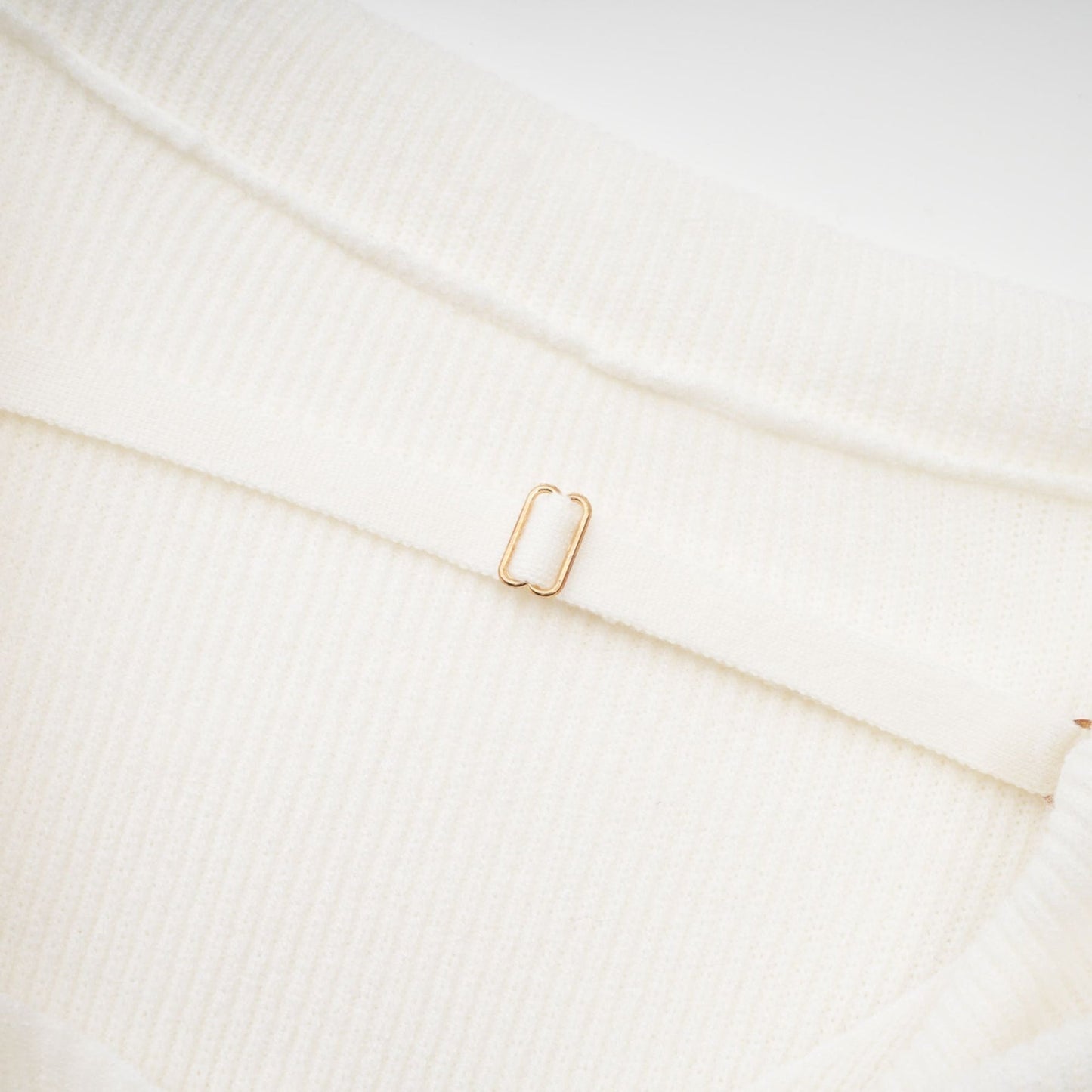 Ava knitted strapless longsleeve top