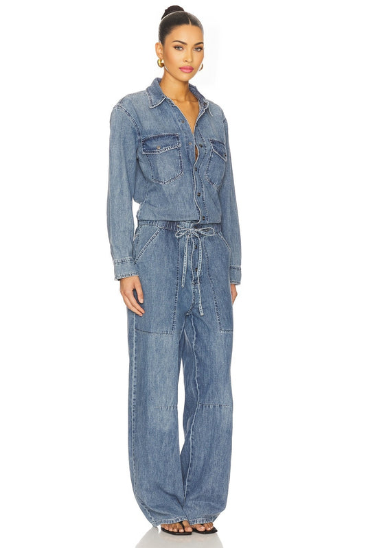 Izzy Denim Overall One Teaspoon