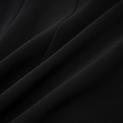 Babette crystalembellished black mini dress