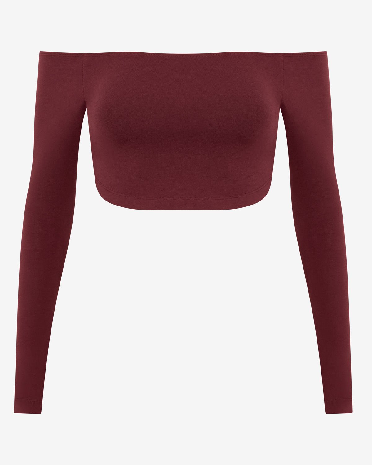 Backless long sleeve top - Red