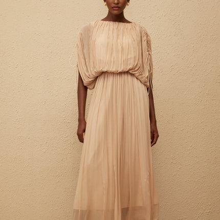 Barbara Neutrals Blouse Skirt Set