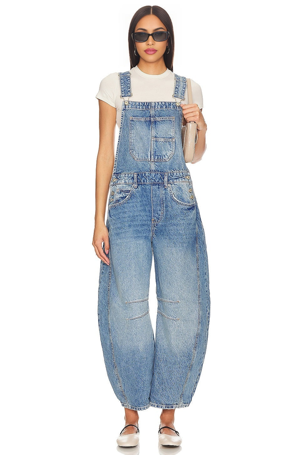 x We The Free Good Luck Overall Free People