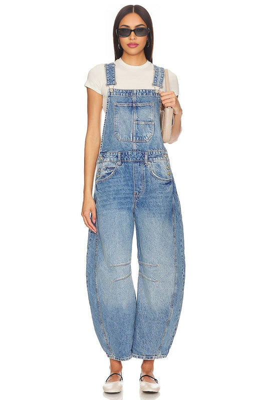 x We The Free Good Luck Overall Free People