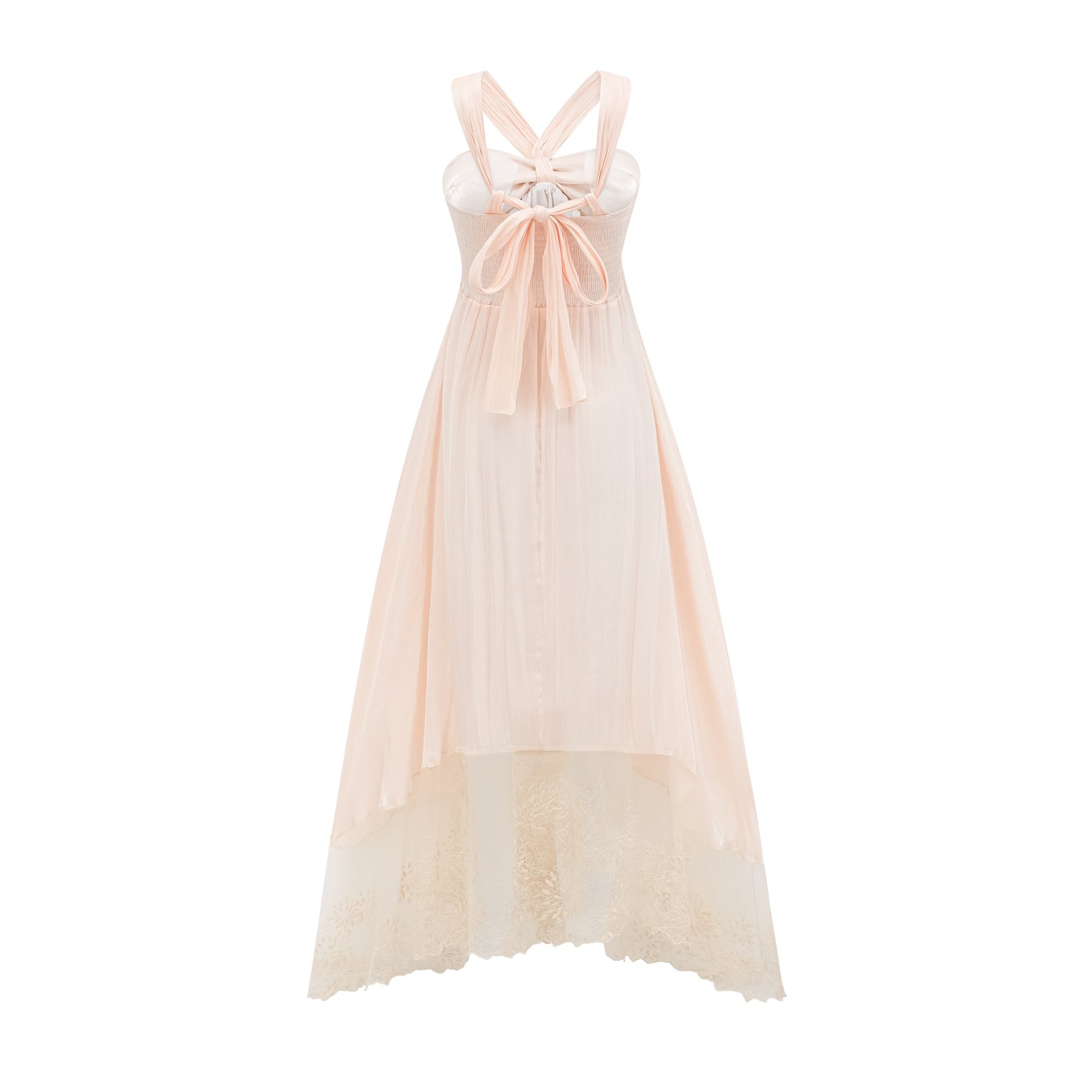 Bérénice lacehem midi dress