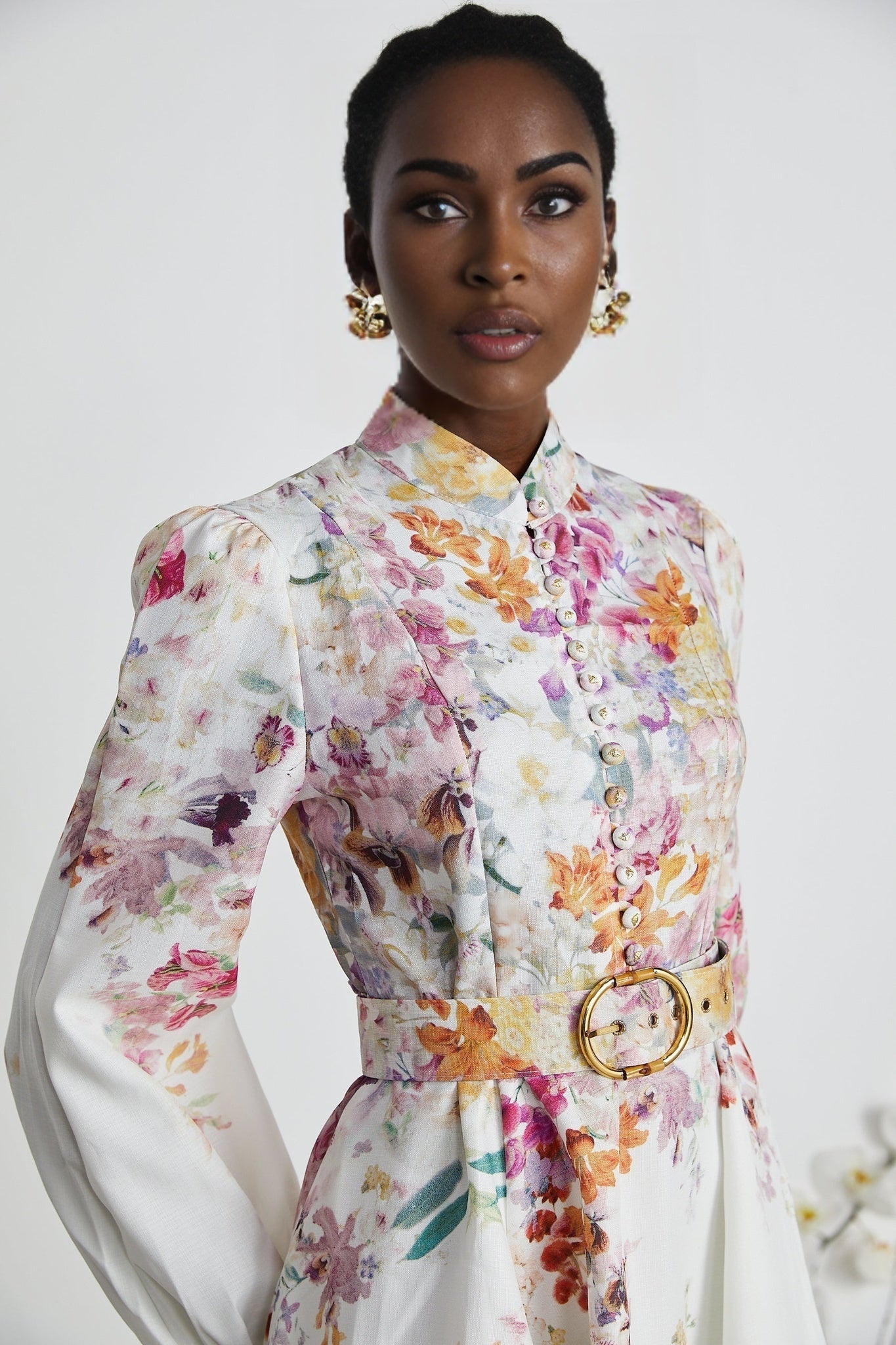 Bianca floralprint mini dress