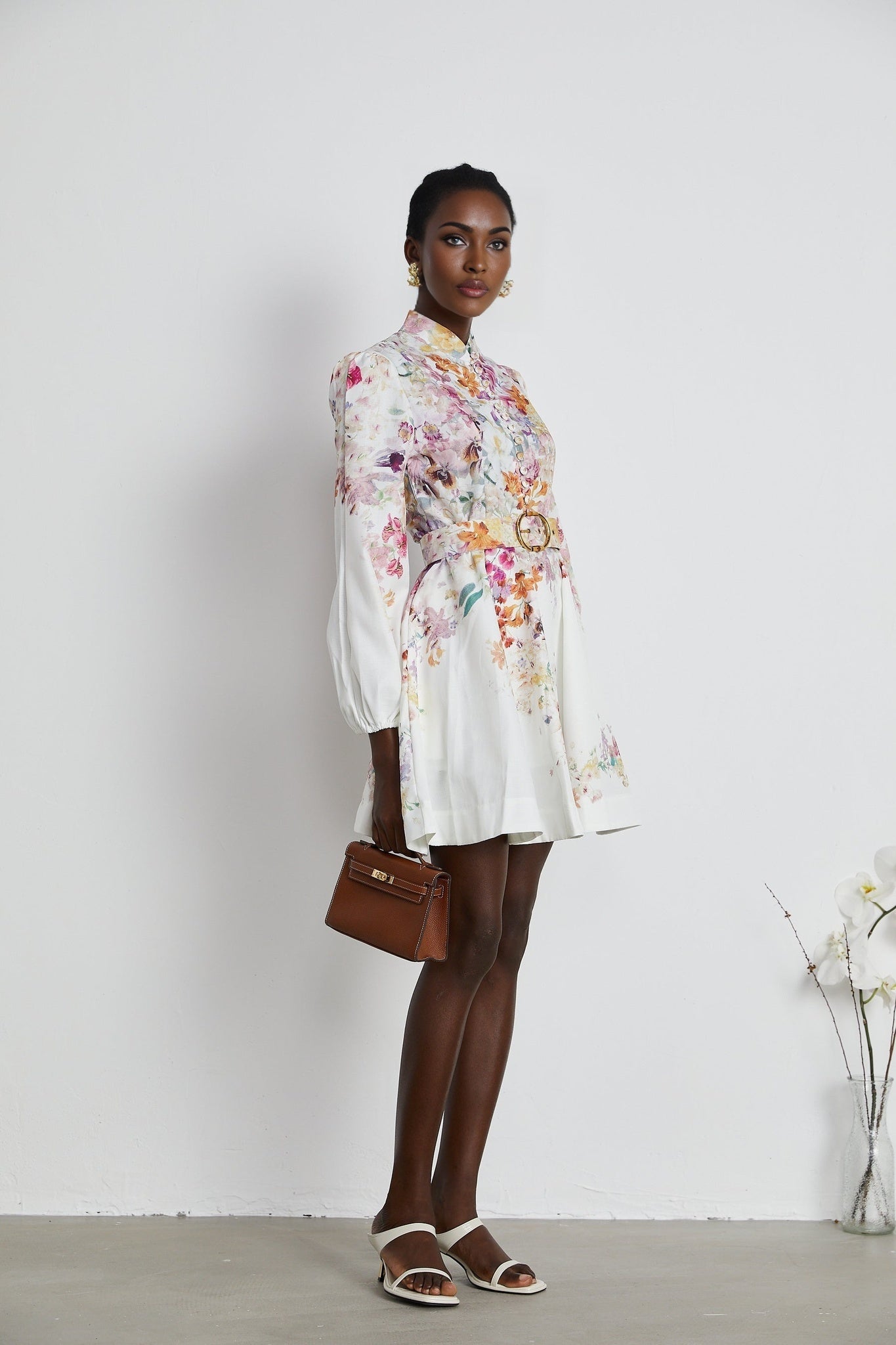 Bianca floralprint mini dress