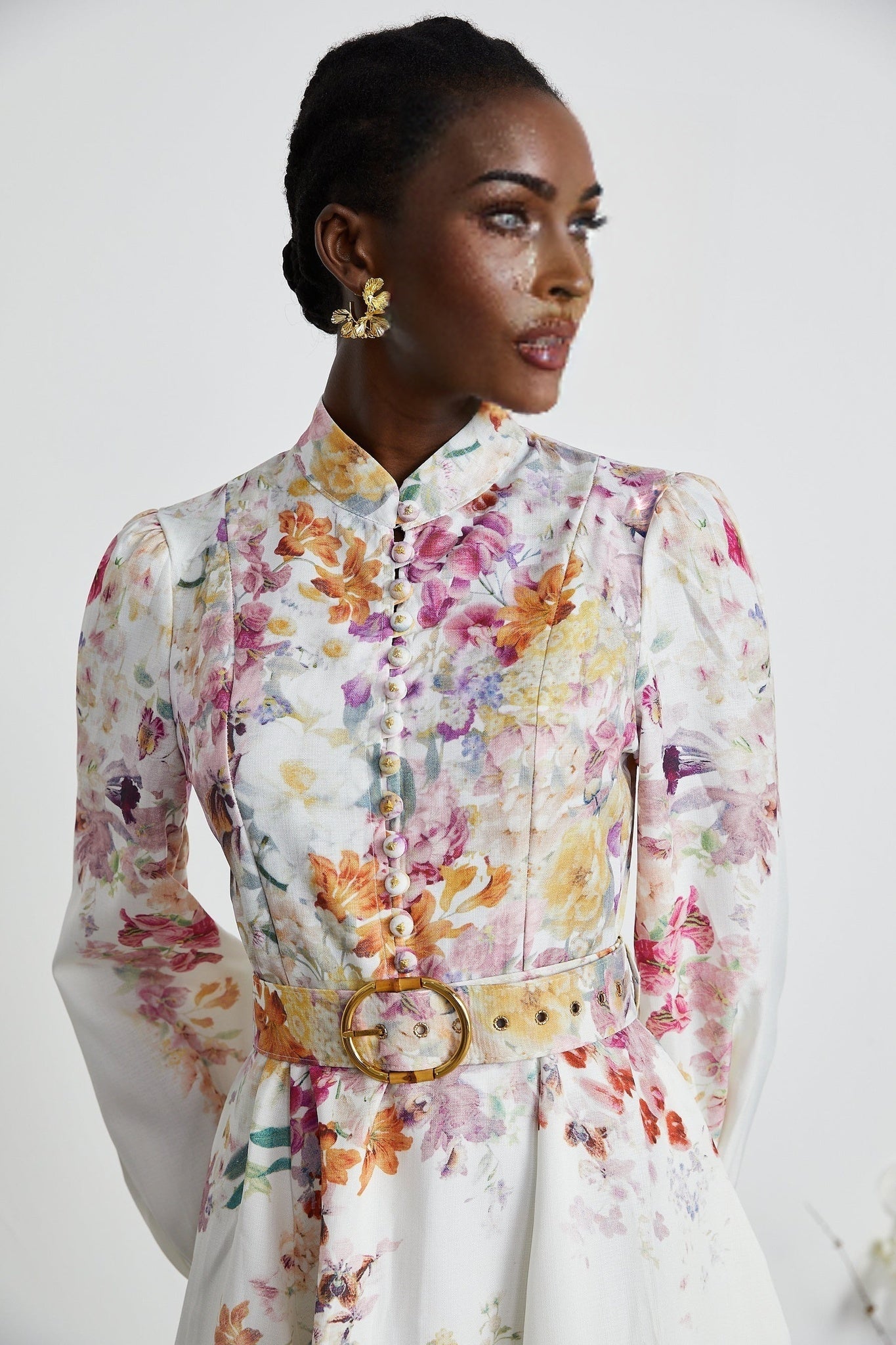 Bianca floralprint mini dress
