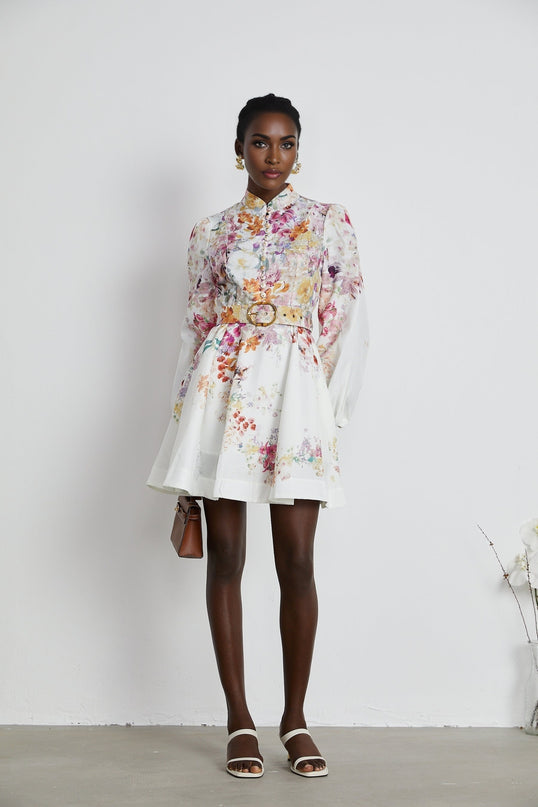 Bianca floralprint mini dress