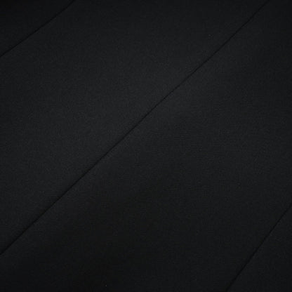 Black crystal embellished mini dress with short sleeves and round neckline Fionnghuala design