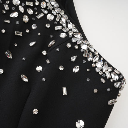 Black ornate mini dress Xanthea