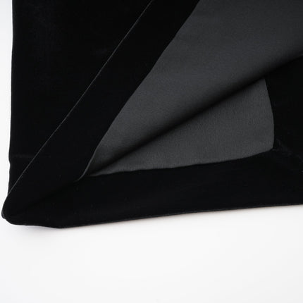 Blanche black Uneck midi dress