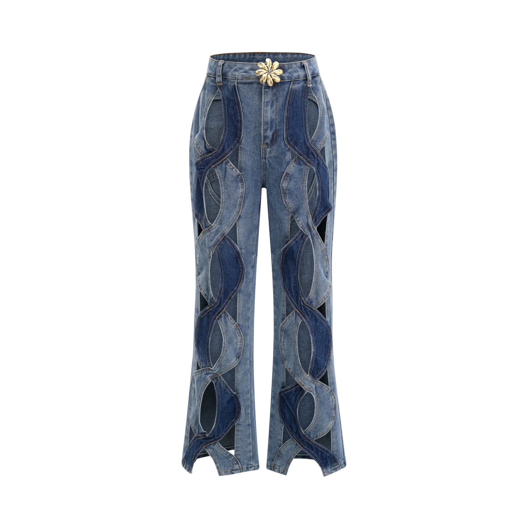 Blanche highwaist cutout jeans