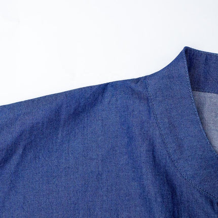 Blue bomber jacket for women