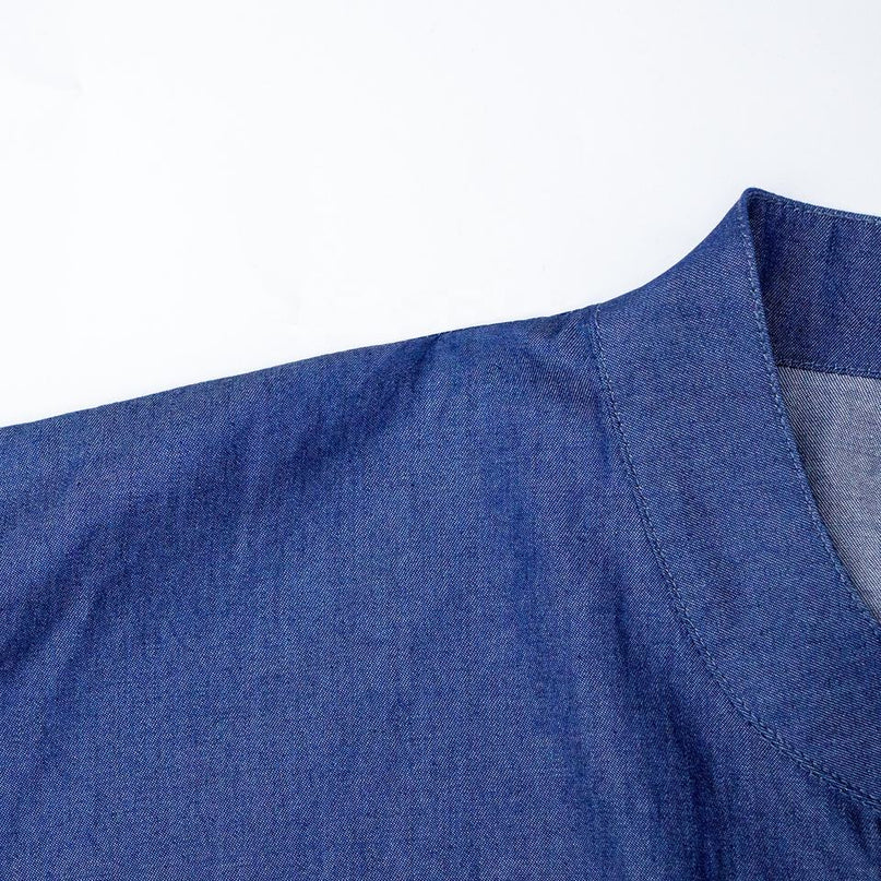 Blue bomber jacket for women