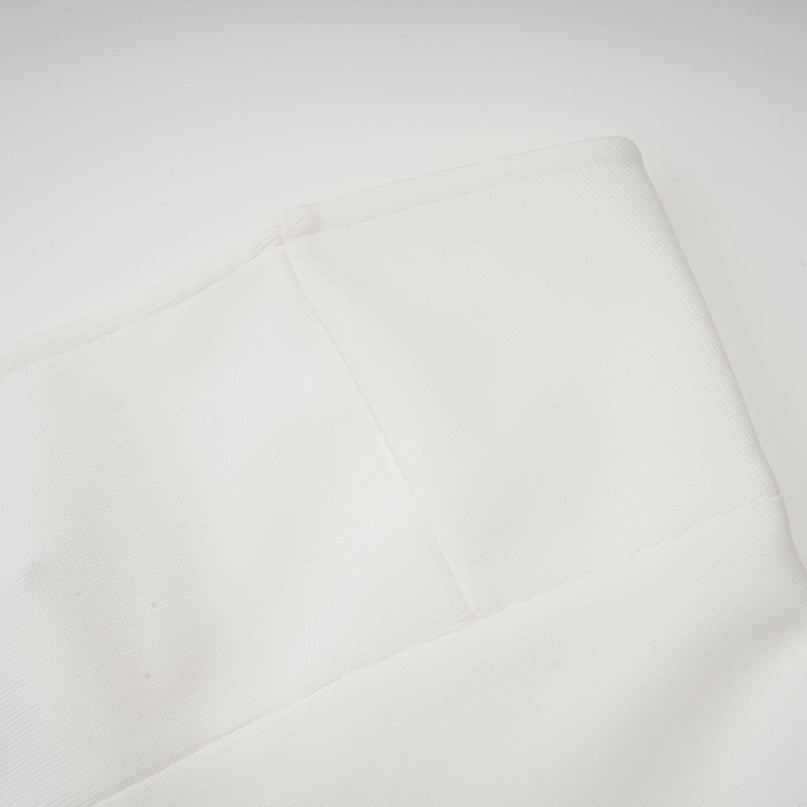 Brenna White Maxi Dress Tulle Paneling Godet Design Pleated Detailing Cinched Waist Off-the-Shoulder Style Rear Zip Fastening Sleeveless Luxury Rayon Nylon Spandex