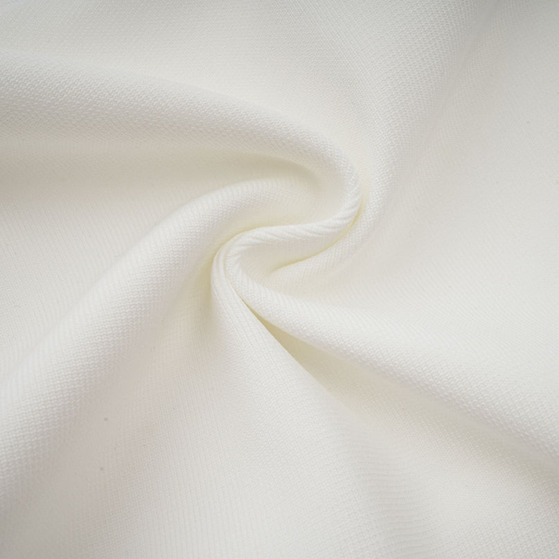 Brenna White Maxi Dress Tulle Paneling Godet Design Pleated Detailing Cinched Waist Off-the-Shoulder Style Rear Zip Fastening Sleeveless Luxury Rayon Nylon Spandex