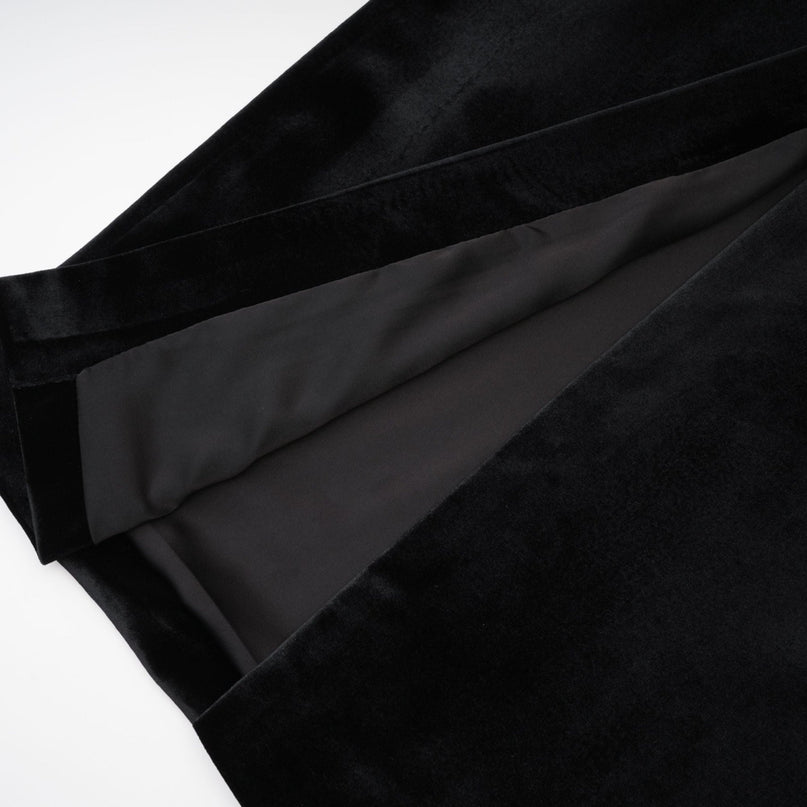 Caisa embellished turtleneck black dress