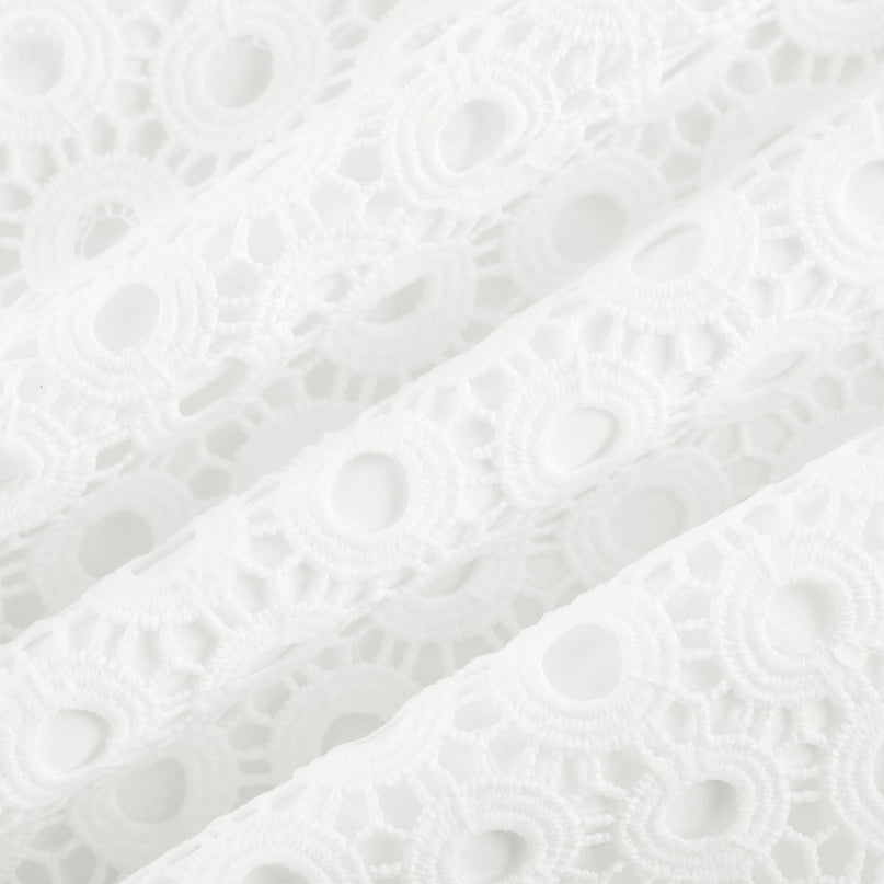 Calla fauxflower cutout blouse  shorts matching set