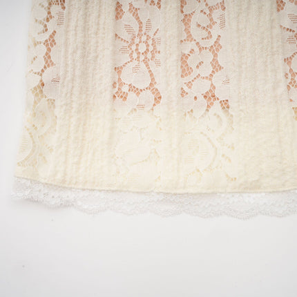 Camilla Neutrals Lace Mini Dress
