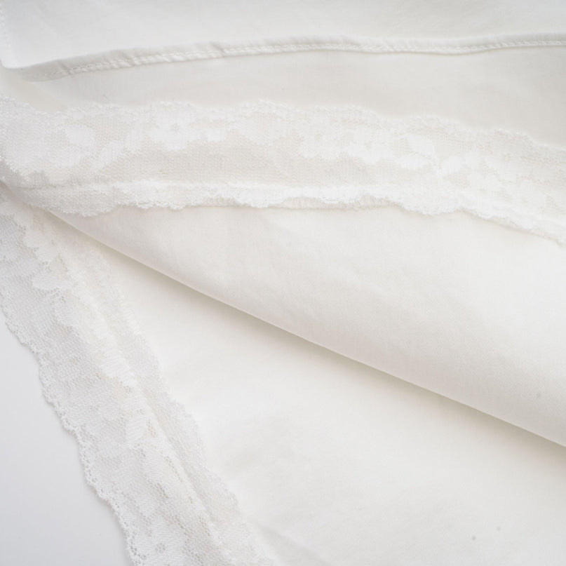Camille White Bustier Mini Dress with Lace Lining