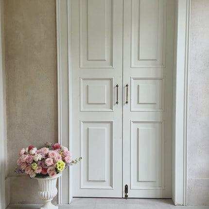 Campagne Green OpenBack Shirred Maxi Dress