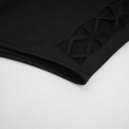 Capriana longsleeved cutout bodysuit