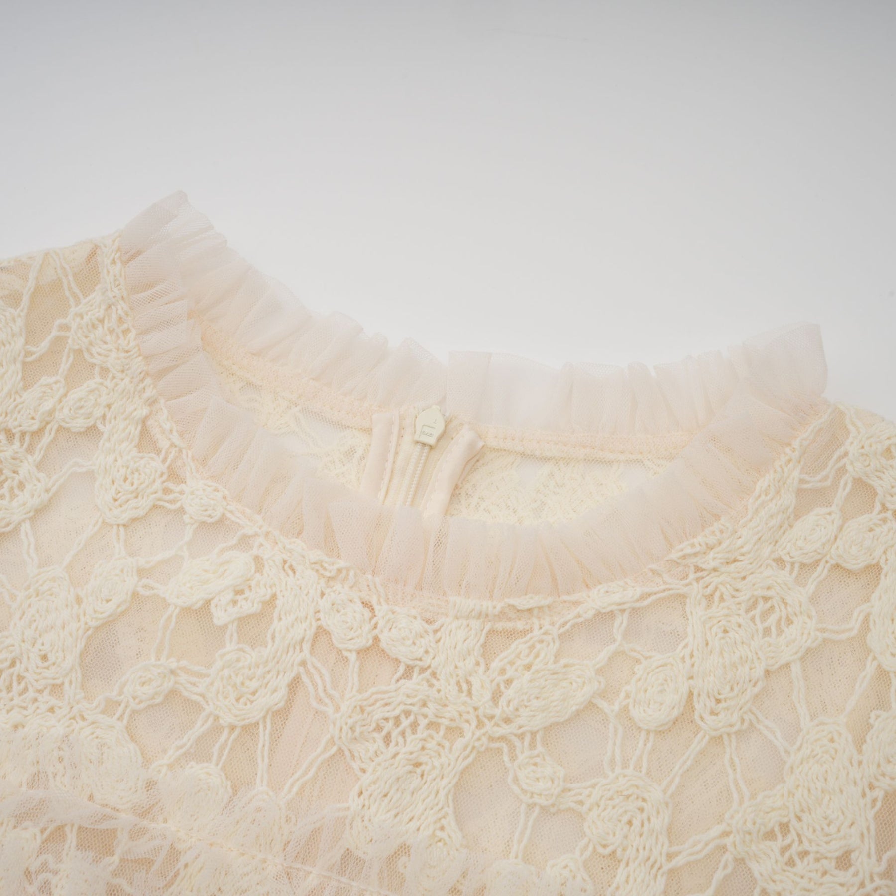 Capucine floralembroidered layered tulle maxi dress