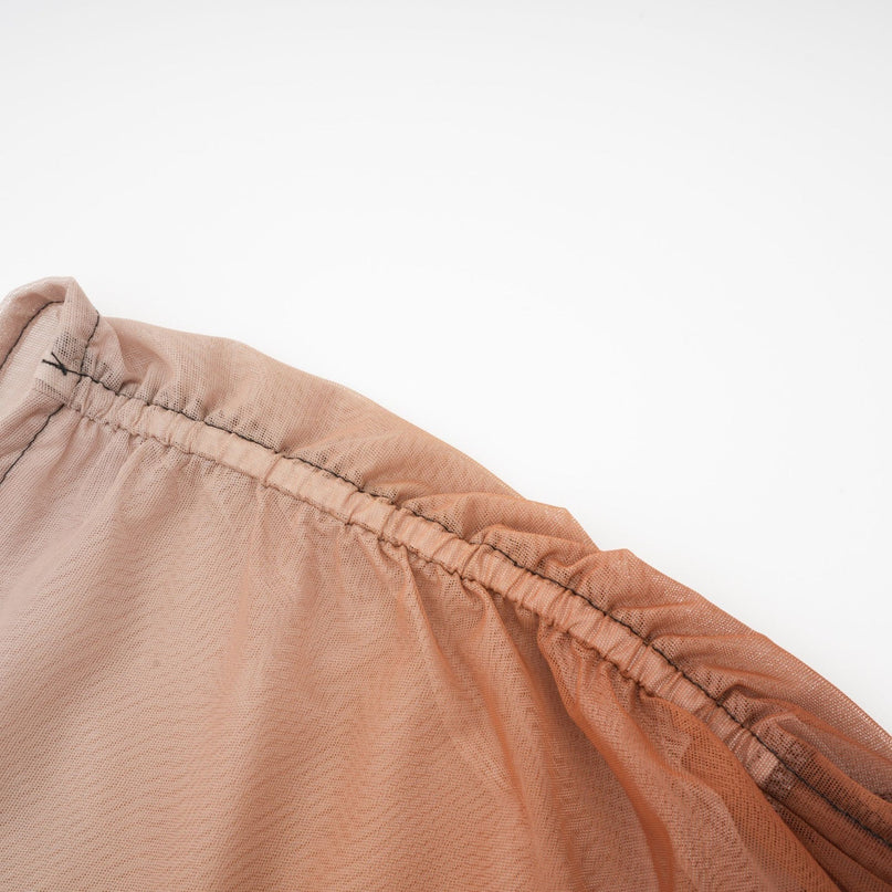 Capucine ruched gradienteffect bodysuit