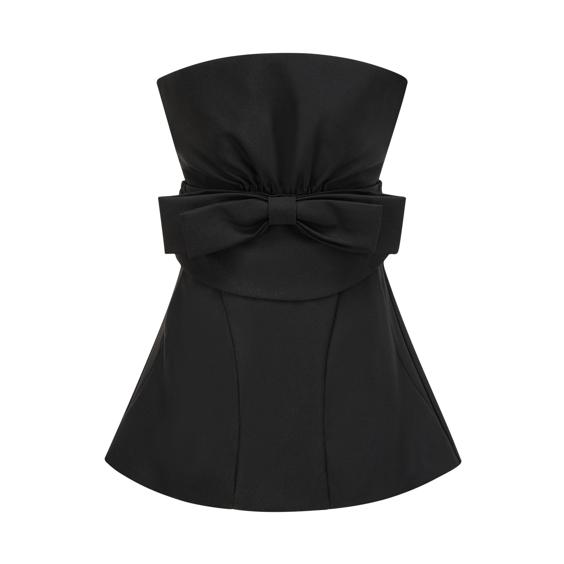 Caribe bowknot offshoulder mini dress
