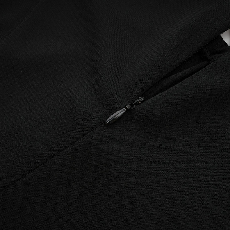 Caribe logoplaque midi skirt