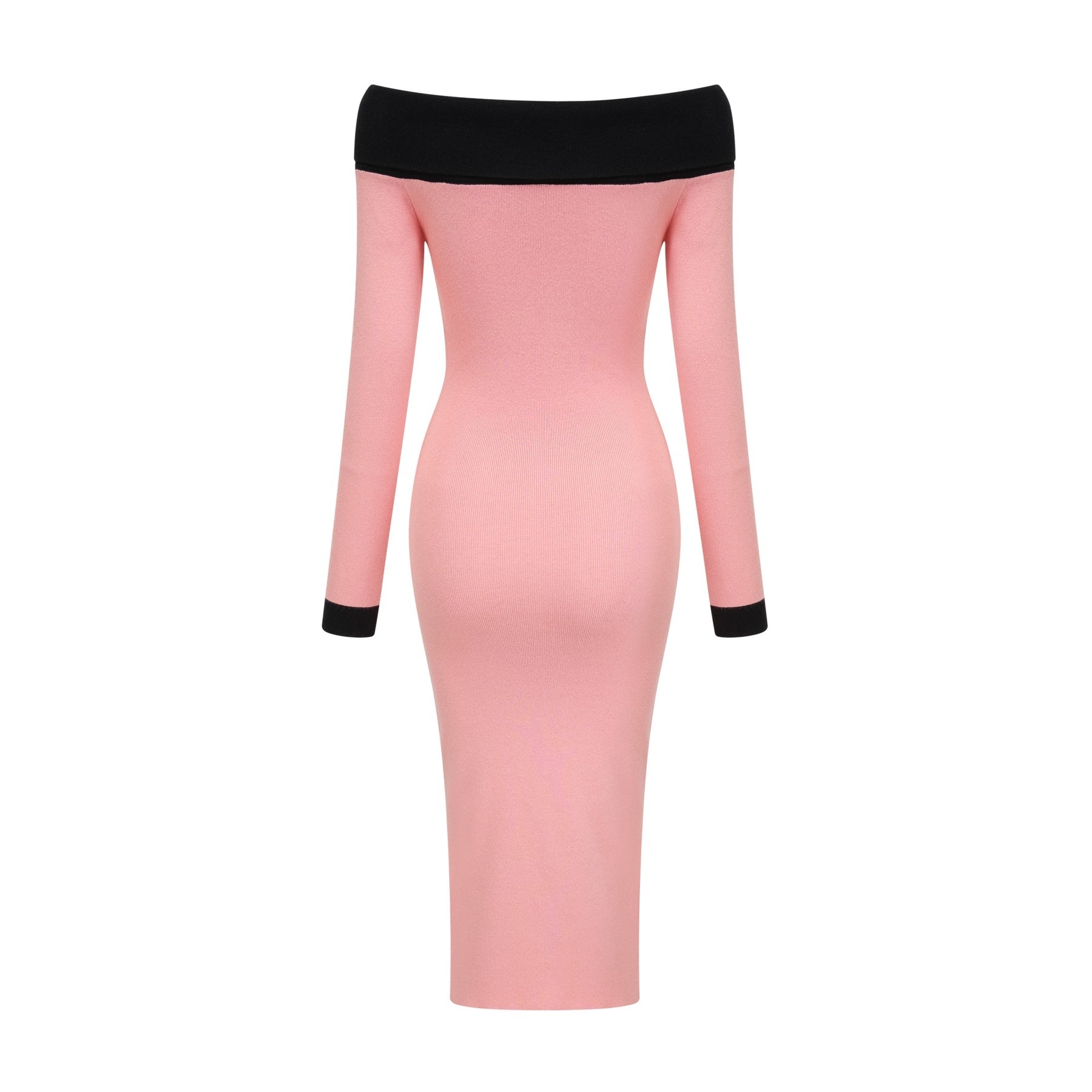 Carine pink midi dress