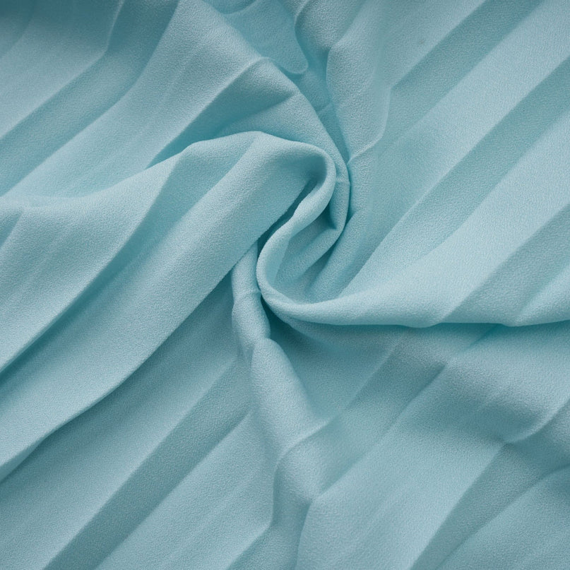 Carlotta blue pleated corset maxi dress