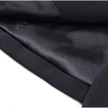 Carolina Black Crystal Embellished Tailored Blazer