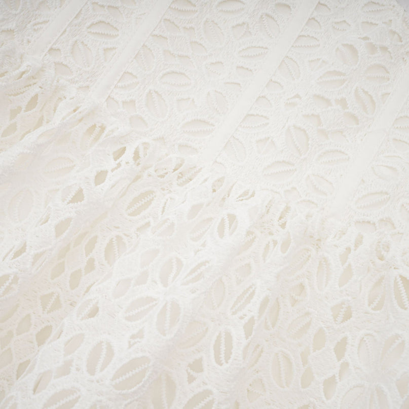 Catriona belted cutout cotton midi dress